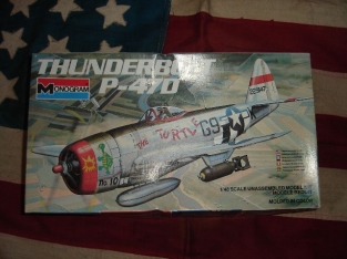 Monogram 6838  P-47D Thunderbolt